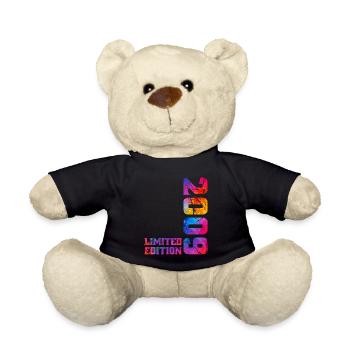 16 Jahre alt im Jahr 2009 16. Geburtstag Junge Mädchen - Teddy - Schwarz - Vorne