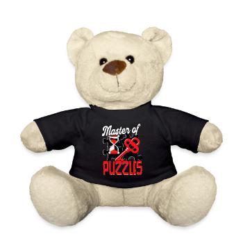 Escape Room Master Of Puzzles - Teddy Bear - black - Front