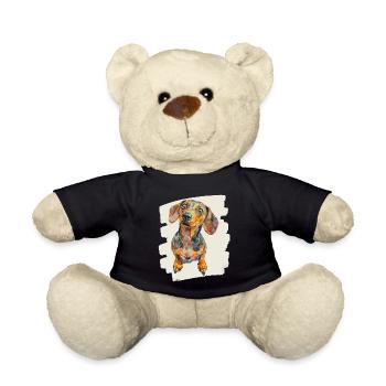Dackel - Teddy - Schwarz - Vorne