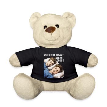 WHEN THE HEART SEEKS CLOSE - Teddy Bear - black - Front