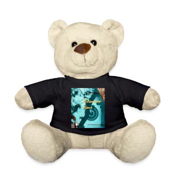 Summertime - Teddy Bear - black - Front