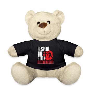 Escrima Arnis Arts Martiaux Respect Le Bâton - Nounours - noir - Devant