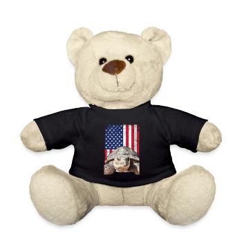 Certains meilleurs amis ne disent jamais un mot, Sulcata - Nounours - noir - Devant