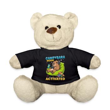 Capybara Gamer Gaming - Teddy - Schwarz - Vorne