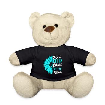 Anxiety disorder Anxiety disorder - Teddy Bear - black - Front