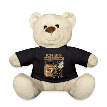 Je suis fournisseur de qualité abeille apiculteur miel - Nounours - noir - Devant