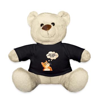 Trouble anxieux Trouble anxieux - Nounours - noir - Devant