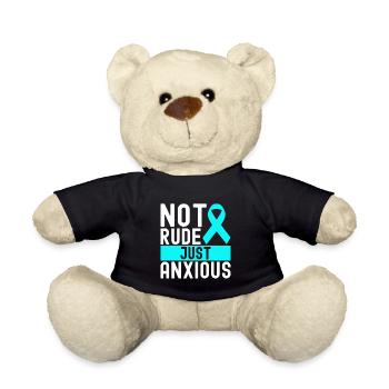 Trouble anxieux Trouble anxieux - Nounours - noir - Devant