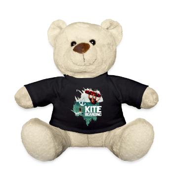 Ride the Wind - Teddy Bear - black - Front