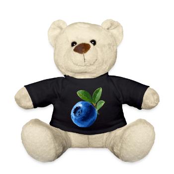 Blueberry - Teddy Bear - black - Front