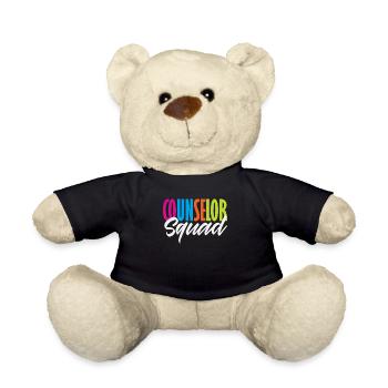 Schulberater Squad Farbenfrohes Team - Teddy - Schwarz - Vorne