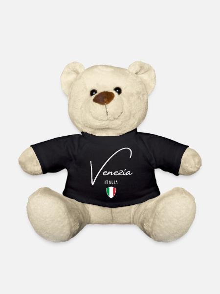 Ich liebe Venedig, Souvenir-Venedig - Teddy - Schwarz
