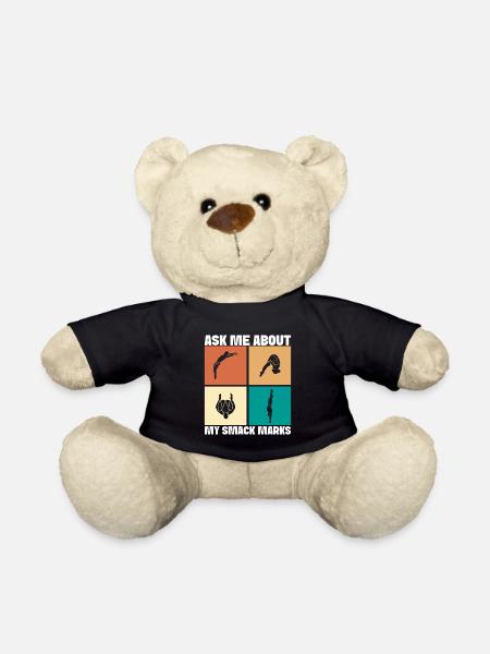 Kunstspringen Turmspringer Sprungbrett - Teddy - Schwarz