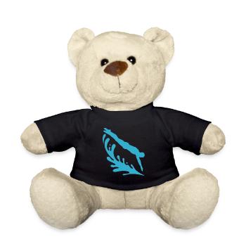 Diving diving board - Teddy Bear - black - Front