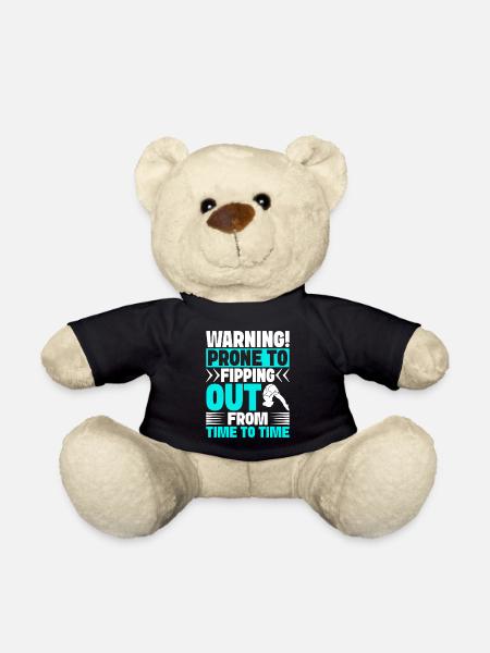 Kunstspringen Turmspringer Sprungbrett - Teddy - Schwarz
