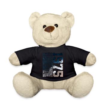 LIMITED EDITION 1975 51 YEARS 51ST BIRTHDAY - Teddy Bear - black - Front