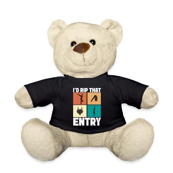 Kunstspringen Turmspringer Sprungbrett - Teddy - Schwarz - Vorne