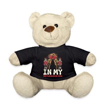 Weihnachten Xmas Spruch In My Nutcracker Era - Teddy - Schwarz - Vorne