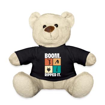 Kunstspringen Turmspringer Sprungbrett - Teddy - Schwarz - Vorne