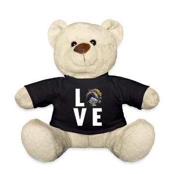 Dragon Dragon - Teddy Bear - black - Front