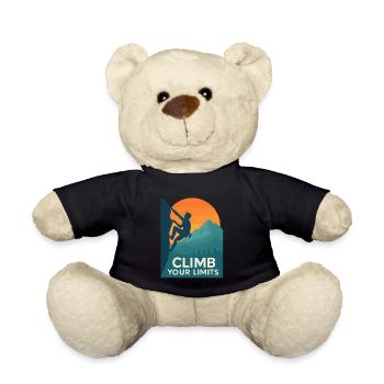  Climb Your Limits – Klettern & Bouldern - Teddy - Schwarz - Vorne