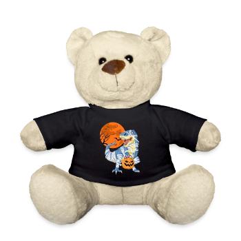Halloween Dinosaur Costume Design - Teddy Bear - black - Front
