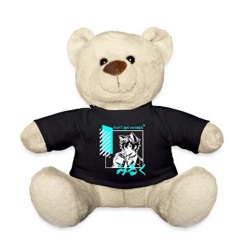 Je ne peux pas en avoir assez de lait Catboy Femboy Anime Manga - Nounours - noir - Devant