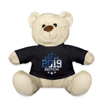 LIMITED EDITION 2019 7TH BIRTHDAY - Teddy Bear - black - Front