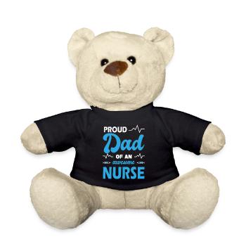 Drôle d’infirmière Cadeaux Tenues d’allaitement - Nounours - noir - Devant