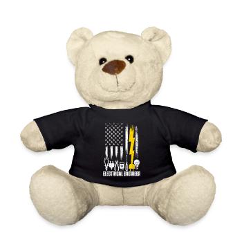 Elektroingenieur Geek Humor Spannung Nerd - Teddy - Schwarz - Vorne