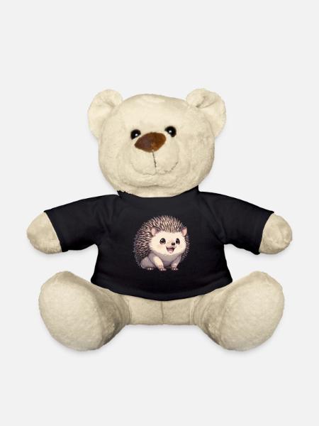 Igel - Teddy - Schwarz