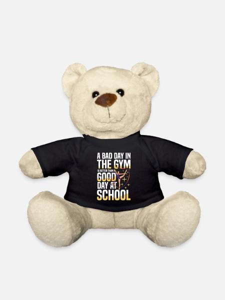  Ein Schlechter Tag Im Fitnessstudio Ist Besser - Teddy - Schwarz