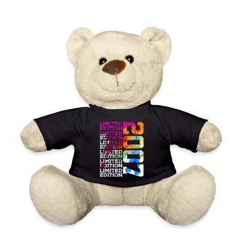 LIMITED EDITION 2007 19 YEARS 19TH BIRTHDAY - Teddy Bear - black - Front
