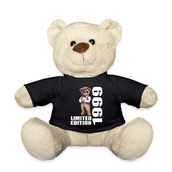 1999 Limited Edition Bär Geburtstag 1999 - Teddy - Schwarz - Vorne