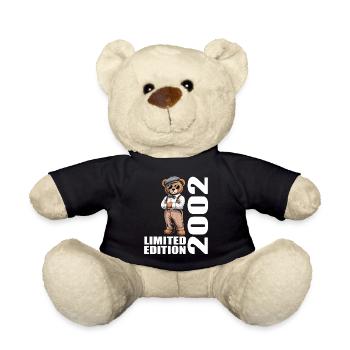 2002 Limited Edition Bär Geburtstag 2002 - Teddy - Schwarz - Vorne