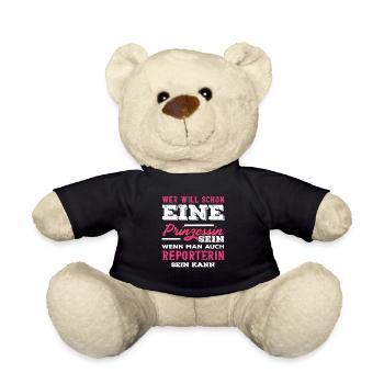 Investigativer Reporter Journalist Prinzessin - Teddy - Schwarz - Vorne