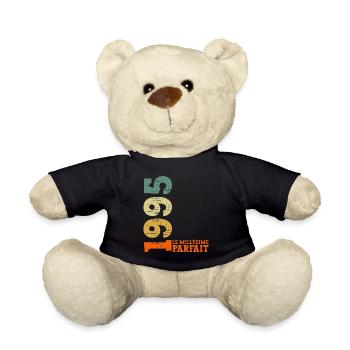 Millésime 1995 Anniversaire Cadeau Original - Nounours - noir - Devant