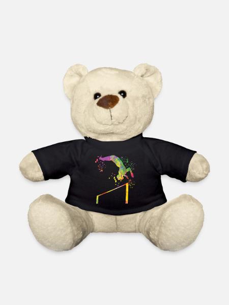 Turnerin Reck Kunstturnen - Teddy - Schwarz