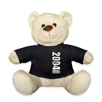 21st Birthday Original November Vintage 2004 - Teddy Bear - black - Front