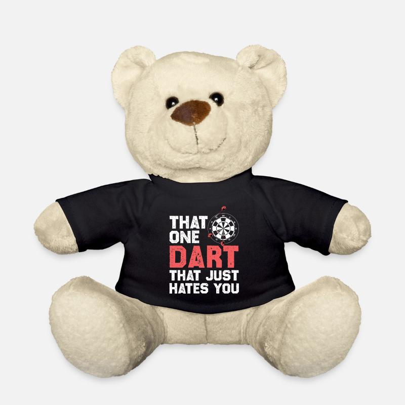 Dart that hates you - Teddy Bear - black