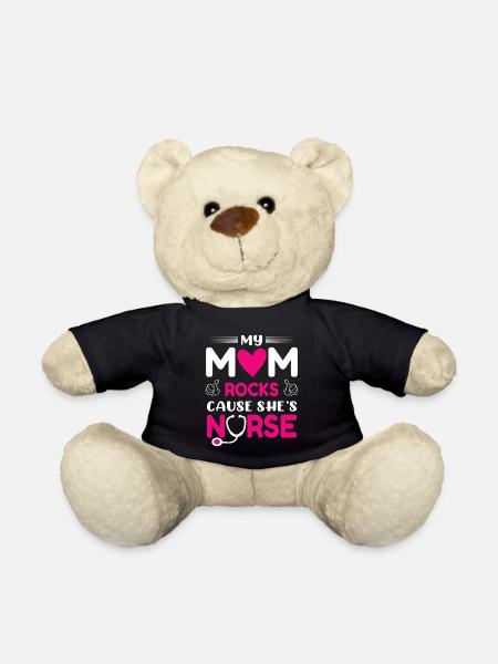 Krankenschwester Mutter - Teddy - Schwarz