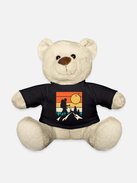 Randonnée rétro - Nounours - noir