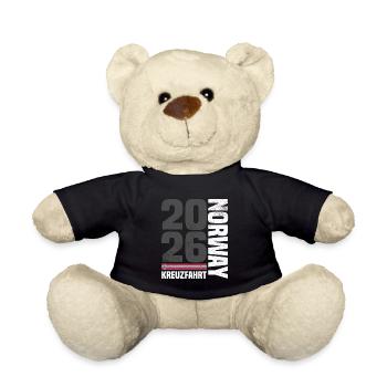 Norwegen Kreuzfahrt 2026  - Teddy - Schwarz - Vorne