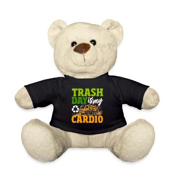 Garbage Day is my favorite day - Teddy Bear - black - Front