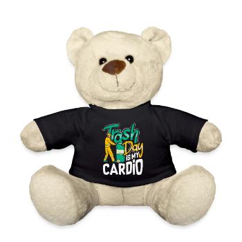 Garbage Day is my favorite day - Teddy Bear - black - Front