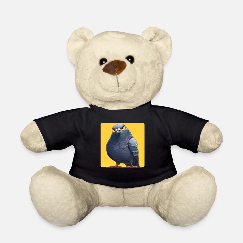 Tauben Taube - Teddy - Schwarz