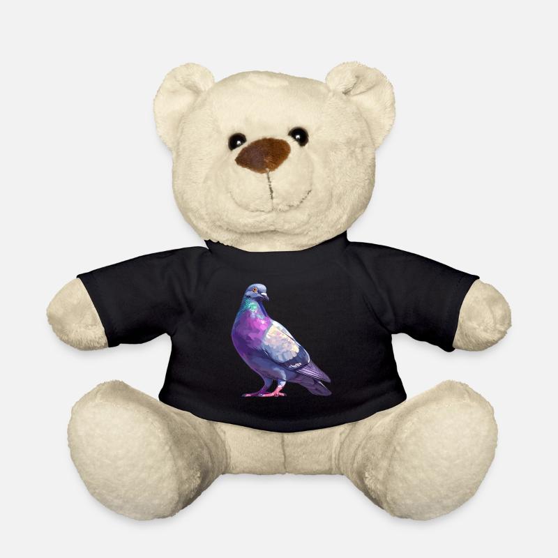 Tauben Taube - Teddy - Schwarz