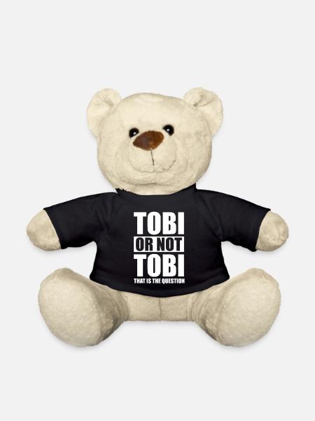 Tobi or not Tobi - Teddy - Schwarz