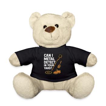 Détecteur de métaux dans votre jardin Chasseur de trésors - Nounours - noir - Devant