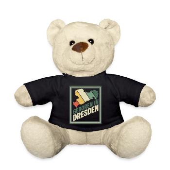 Né à Dresde Retro - Nounours - noir - Devant